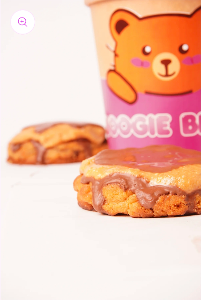 Peanut Buttercup Cookie packaged for delivery from Boogie Brown